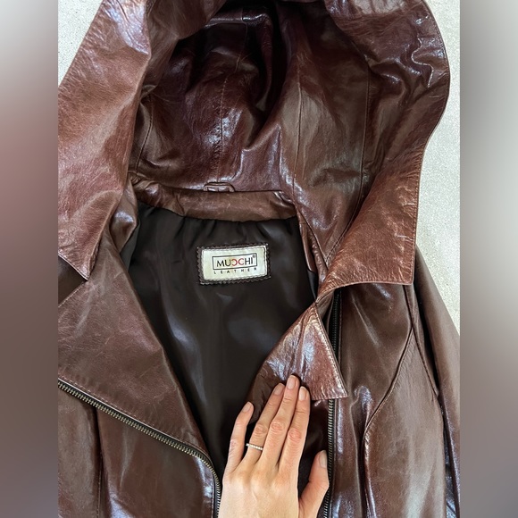 Modchi leather jacket. XS - Picture 4 of 6